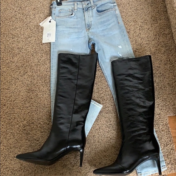 LAST PAIR Rag & Bone Beha knee high boots - Picture 11 of 16